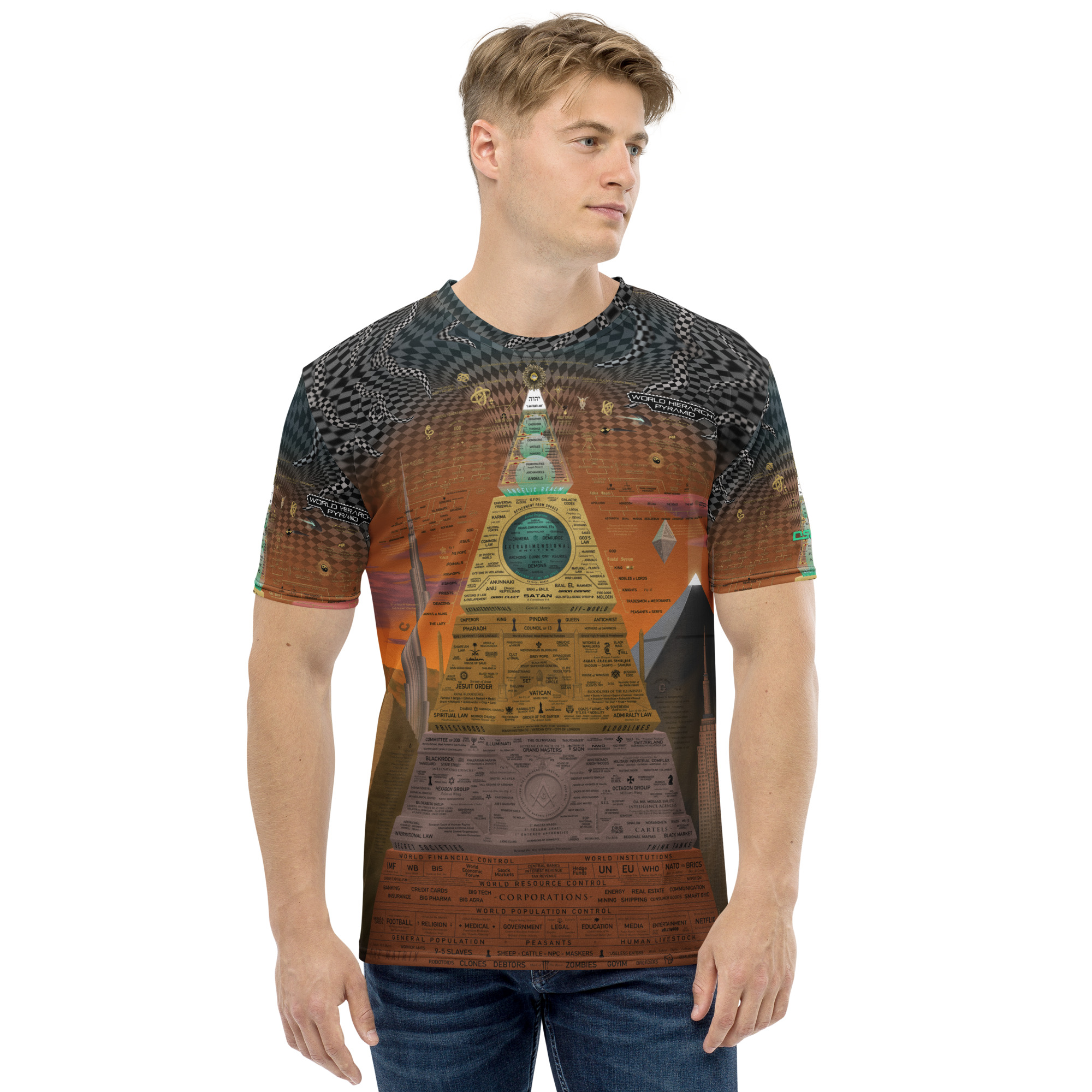 World Hierarchy Pyramid T-Shirt - Image 6