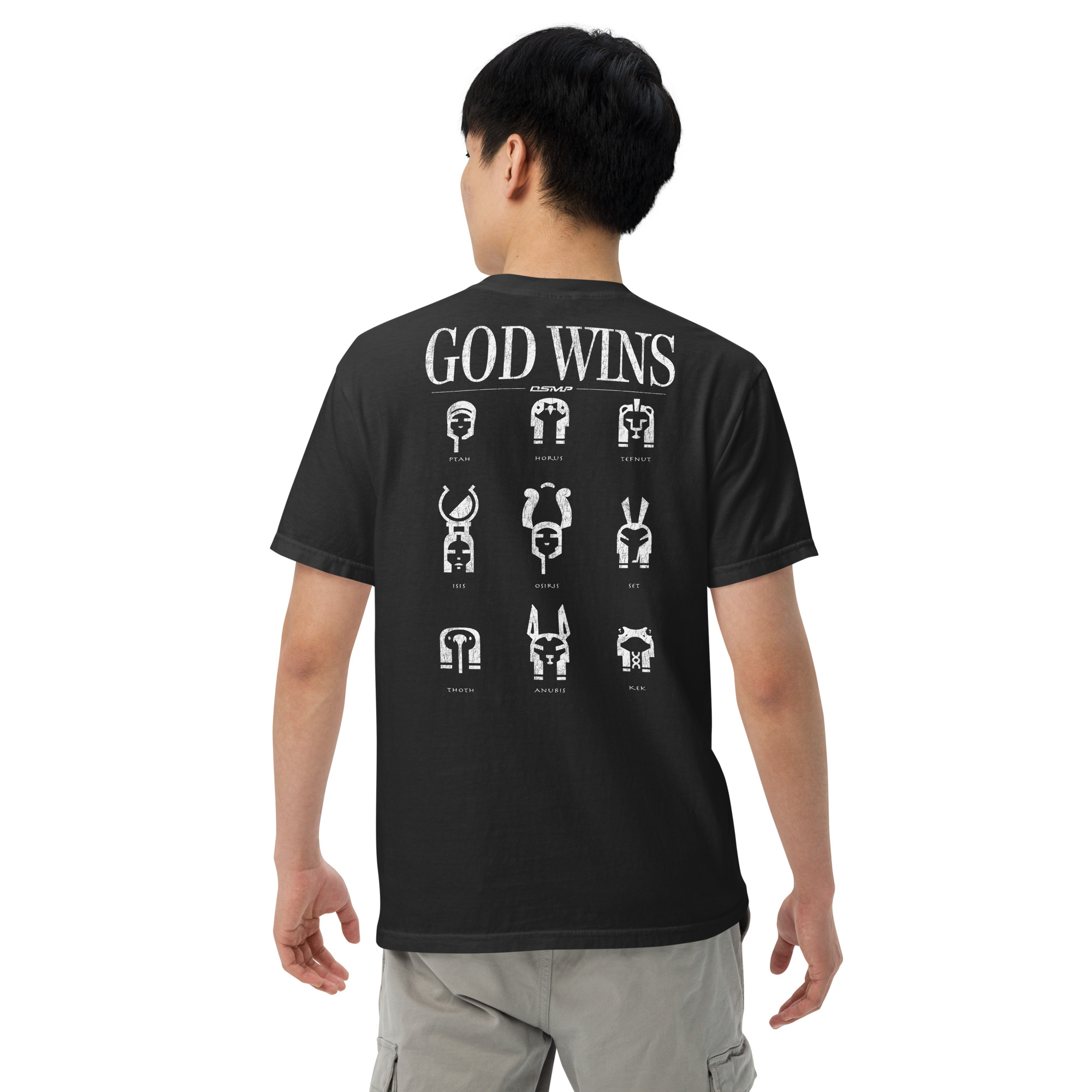 God Wins / Deity Icons T-Shirt - Image 6