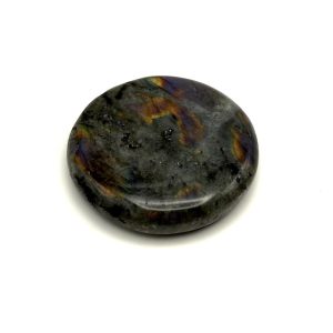 Labradorite Disc / Stand, 2.25”