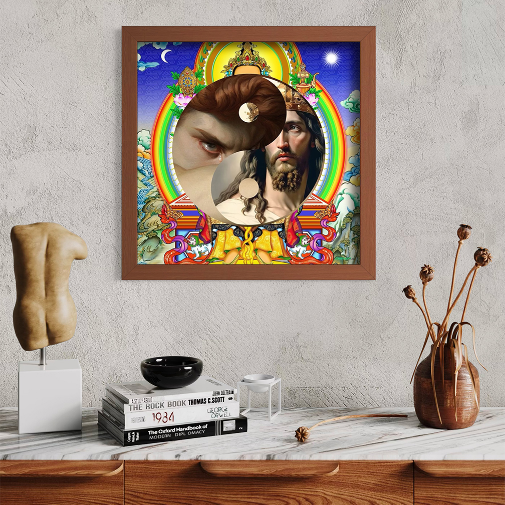 Jesus Lucifer Synergy Poster - Image 5