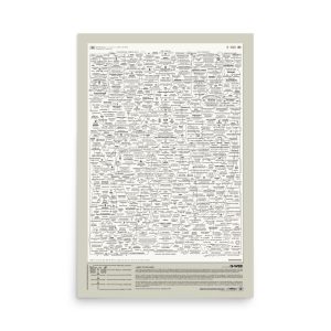 Q-WEB Poster (Ivory) 24 x 36"
