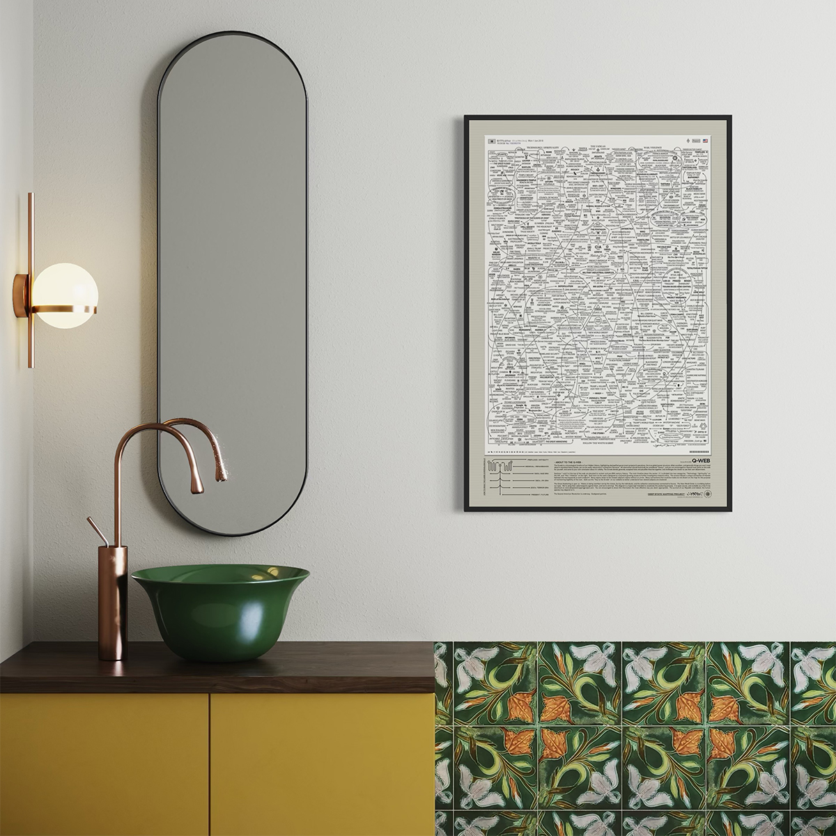 Q-WEB Poster (Ivory) 24 x 36" - Image 5