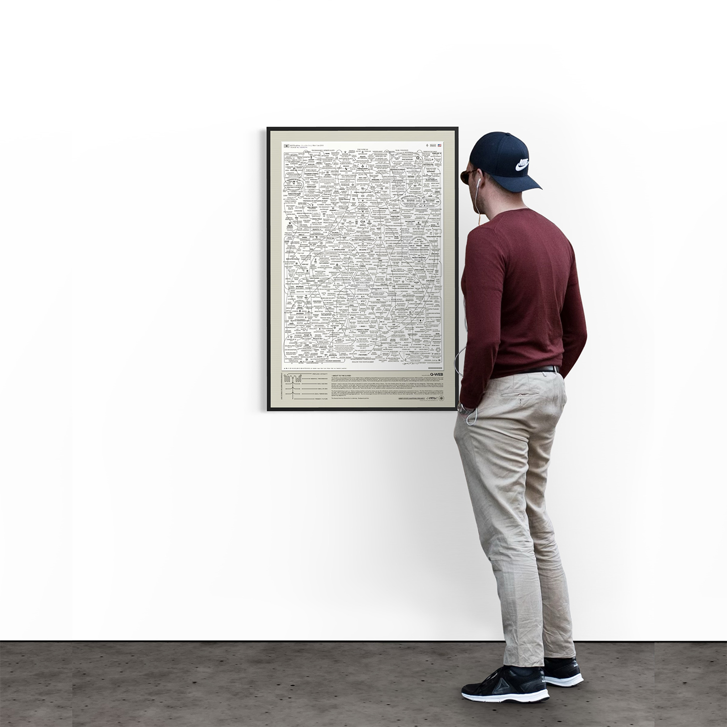Q-WEB Poster (Ivory) 24 x 36" - Image 3