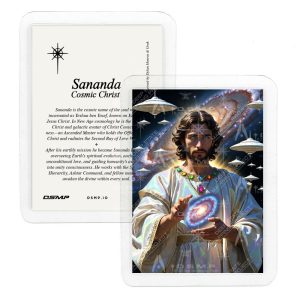Sananda in Space Spirit Guide Card